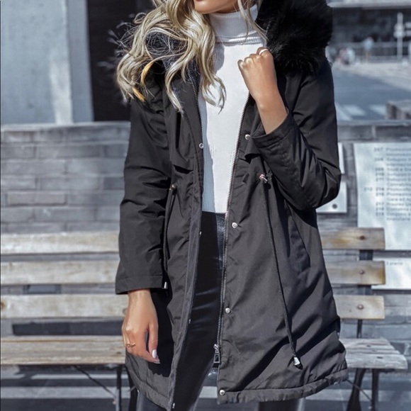 Parka coat - Picture 3 of 8